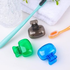 4 Pack Travel Toothbrush Head Covers Toothbrush Protector Cap Brush Pod Case Pro