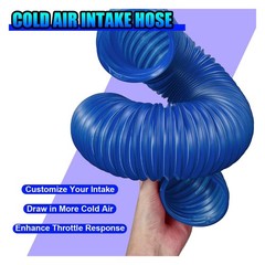 3 Inch Cold Air Intake Pipe, Flexible Stretchable Car Duct Tube with Length f…
