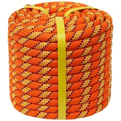 1/2 in x 100 ft Double Braid Arborist Rigging Rope, 48 Strands Polyester Bull…