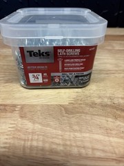 ITW Brands 21525 #8-18×3/4″ Teks Phillips Head Lath Screws 1 Pk of 580 Screws!