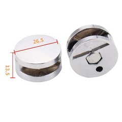 Zinc Alloy Mirror Clip Set Securely Hang Your Mirror Easy Installation