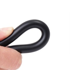 Solid Nitrile Rubber Cord – Black O Ring Anti Oil Seal Gasket Dia 1.5mm-20mm