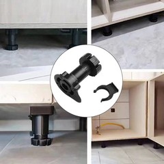 Modern Adjustable Furniture Legs 4 Pieces Suitable for Tables Cupboards Shelves