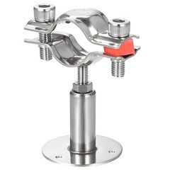 Adjustable Bracket Clamp Pipe Straps Wall Mount Ceiling Pipe Support Φ8~Φ219 mm