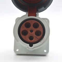 1PC NEW MENNEKES INDUSTRIAL PLUG 63A IP67 1128