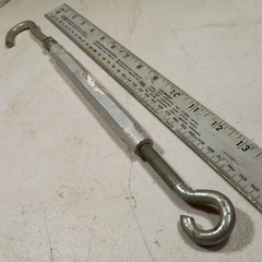 National Hardware 3/8″ x 7 1/2″ Aluminum/Steel Hook and Eye Turnbuckle N422-576