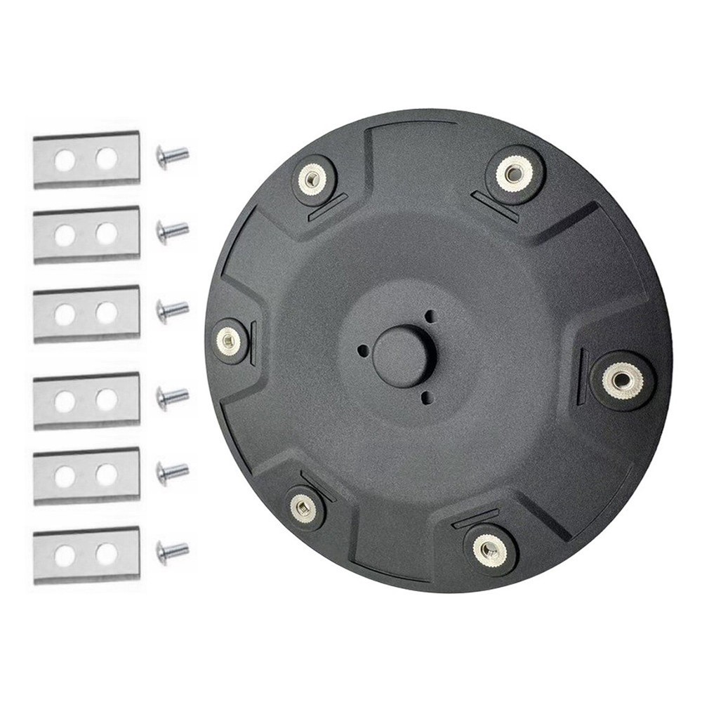 Black Mowing Robot Disc for Mammotion For Yuka 1500 2000 3000 Lawn Care Units