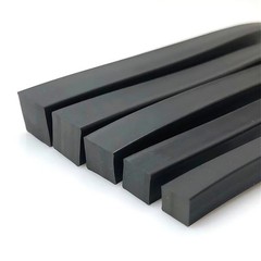 Solid NBR Nitrile Rubber Seal Strip Square Section 4x4mm~30x30mm Oil Heat Resist