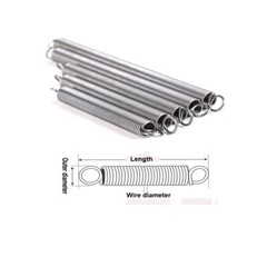 Spring 5mm 6mm 7mm 8mm 9mm 10mm Dia. x 15mm 20mm-120mm Length Tension Springs