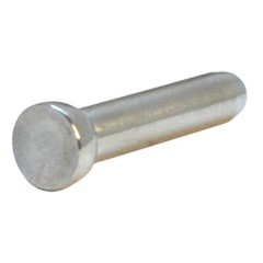 Set 10 PC Hand-Crimp Stemball Swage Stainless WOOD POST 1/8 inch Cable Railing