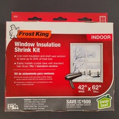 Window Insulation Kit, 42 x 62-In. -V73H