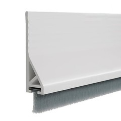 100 cm Door Strip Brush Floor Seal for Doors and Garage Draft Excluder