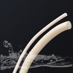 Silicone Rubber Foam Sealing Strip Round Bar Gasket For Cabinet Door Seal 1-25mm