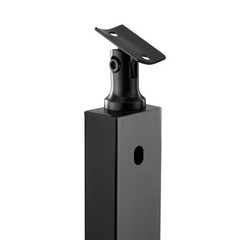 Stainless Cable Rail Post 30° Holes 3in Spacing