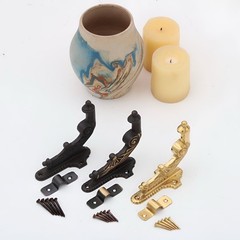 Victorian Web Handrail Bracket in Oil Rubbed Bronze