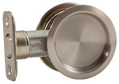 Pocket Door Pull, Satin Nickel – N350-322