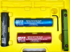New Hinge Doctor Set HA1234D w deluxe yellow case & updated color instructions.