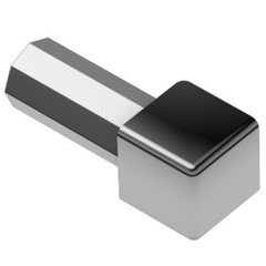Schluter Systems QUADEC Profile EV/Q100ACG Inside/Outside Corner Pol. Chro. Alum