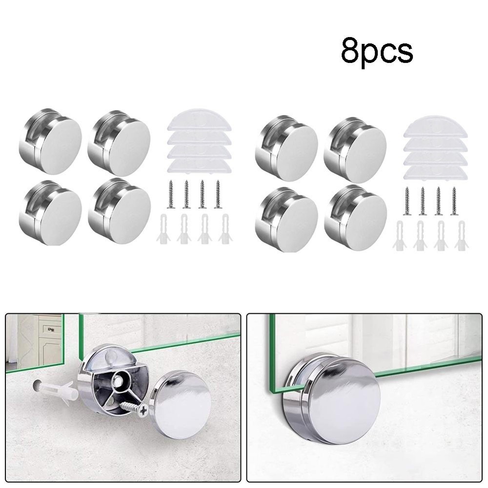 Zinc Alloy Mirror Clip Set Securely Hang Your Mirror Easy Installation