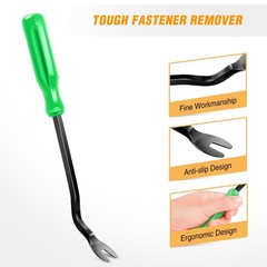 GOOACC 11 PCS Trim Removal Tool Kit, Metal Pry Tool Auto Fastener Remover Pry…