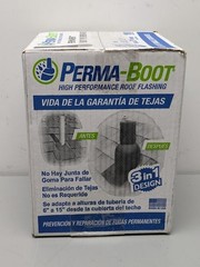 Perma-Boot Adjustable 7.25 in. x 9.75 in. Roof Vent Pipe Boot Repair, Cover Tool