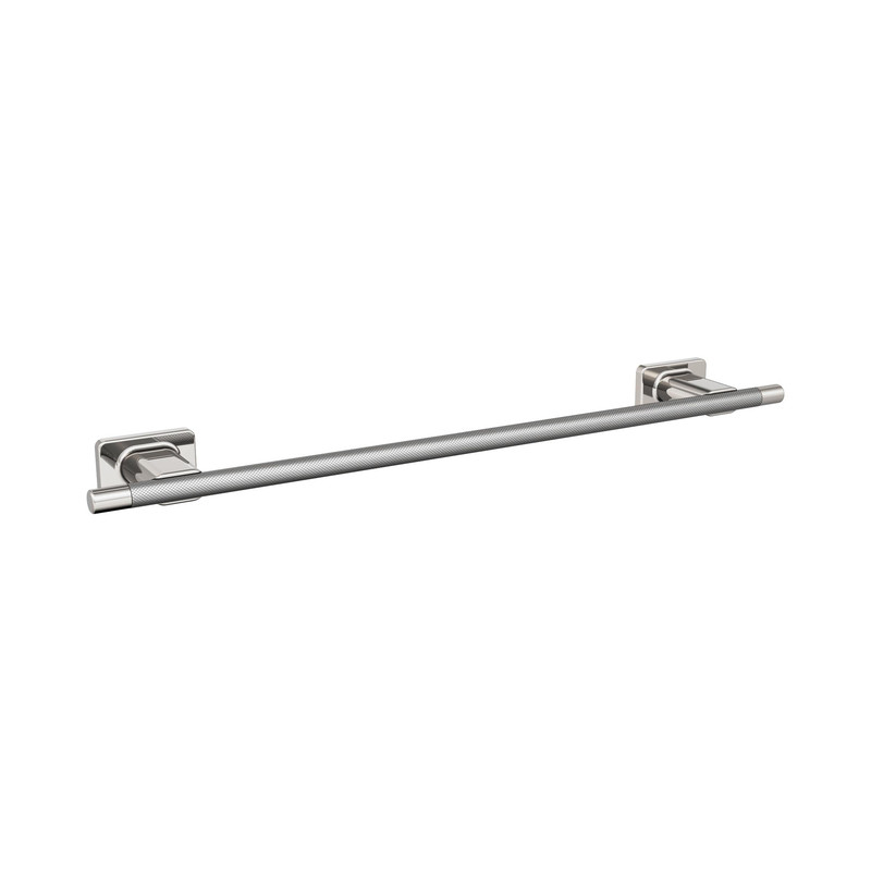 Amerock Bh26614Pnss Polished Nickel/Stainless Steel Towel Bar 18 In 457 Mm