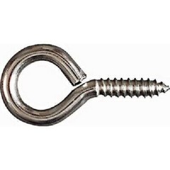 Screw Eye, #2 OR #4 Large, Stainless Steel -N220-467 or N220-459 NEW 2/PK
