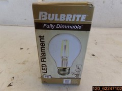 Qty=2: Bulbrite Industries 7W E26 A19 LED Light Bulbs (776574)