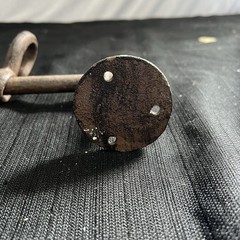 Industrial Cast Iron Pipe Wall Hook Rack 6 Sliding Hooks Rustic Steampunk 20.5in