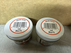NEW Color Putty Oil Base White 100 – 2pc. 3.68oz Each