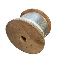 3/16″ 1×19 STAINLESS STEEL 316 Cable Rail Railings Wire Rope 1000 Feet Reel