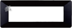 10 Compatible Vimar Plana 7 Modules Black Plates – Modern Civil Series Mounts