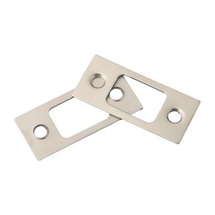 Secure Your Door with Stainless Steel Deadbolt Strike Plates Pack of 2