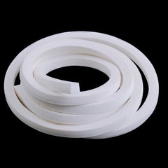 Silicone Rubber Foam Sealing Square Sponge Seal Strip Waterproof Ø3/5/10/15-50mm