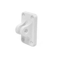 Lot of 2 Deckorators White 2 x 4 Plastic Stair Connector Model 351447