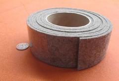 F3 Felt 1/8″ Thick x 2.00″ Wide x 10 Foot Roll