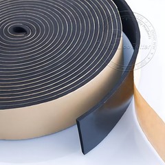 EPDM Self Adhesive Backed Foam Sponge Strip Roll Sheet Tape Sticky Seal 2-100 mm