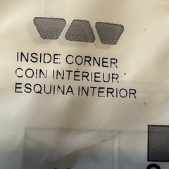 Lot Of 15 -Schluter RONDEC – 3/8″ Inside Corner PVC – Sand Pebble (I/PRO 100 SP)
