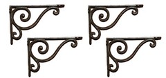 CORBELS, Wall Mounted Braces, Country Decor, Medium Shelf Bracket B-05