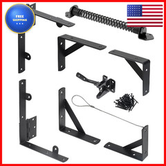 Wekis Fence Gate Kit Gate Hardware 1 Set Anti Sag Gate Kit Gate Frame Cornor