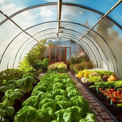 Greenhouse Clear Plastic Film Polyethylene Covering 6 Mil, 12ft x 25ft