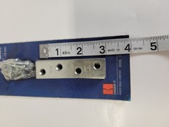 Hager Mending Plates 3″ Steel 4 pack Made in USA