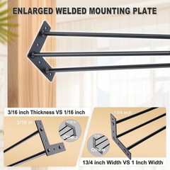 Manyihome 4 Pack 30 Inch Hairpin Table Legs Heavy Duty Industrial Metal