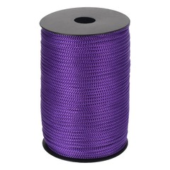5/32 Inch Polypropylene Rope Braided Ropes, 328ft Nylon Rope Dark Purple
