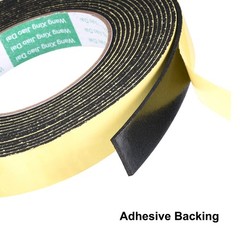 EVA Foam Seal Tape 20mm Wide 2mm Thick 16.4 Feet Long Adhesive Weather Strip