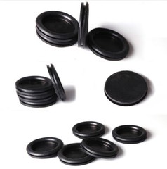Black Rubber Blanking Cable Wiring Open Grommets Closed Blind Bung 3mm to 120mm