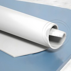 White EPDM Rubber Sheet Plate Mat Corrosion-Resistant 1/1.5/2/3/4/5-12 mm Thick