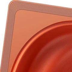 2Pcs High Temp Silicone Roof Flashing, 6.75-14in
