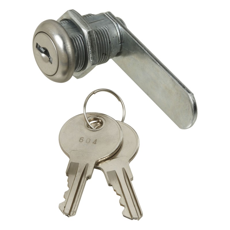 National Hardware N185-280 Chrome Door/Drawer Keyed Alike Utility Lock 1/2 in.