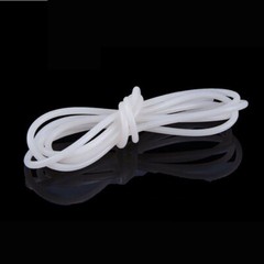 Solid Silicone Cord Dia 1mm to 25mm White Rubber Gasket Trim Seal Strips O Ring